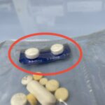 薬包に薬をつける方法