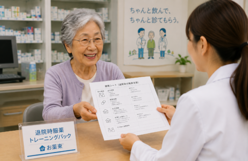 病院から薬局へ